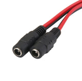 Maxbell 10x 12V DC Power Pigtail Female 5.5*2.1mm Cable Plug Wire For CCTV Security