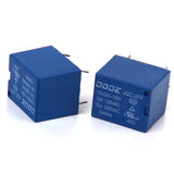 Maxbell 2pcs 12V DC 10A 5Pin Mini Power Relay SRD-12V