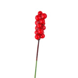 Maxbell 10pcs Miniature Dollhouse Fairy Garden Landscape Crabapple on Stick Decor