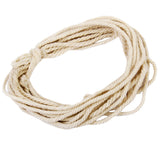 Maxbell 1 x 30M Natural DIY Braided Cotton Rope Cord String Dress Craft Decor 3mm