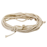 Maxbell 1 x 30M Natural DIY Braided Cotton Rope Cord String Dress Craft Decor 3mm