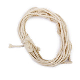 Maxbell 1 x 30M Natural DIY Braided Cotton Rope Cord String Dress Craft Decor 3mm