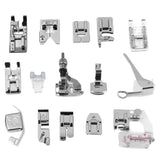 Maxbell 15pcs Multifunctional Sewing Machine Presser Feet Set for Brother