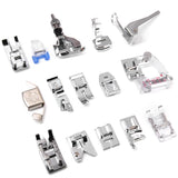 Maxbell 15pcs Multifunctional Sewing Machine Presser Feet Set for Brother