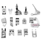 Maxbell 15pcs Multifunctional Sewing Machine Presser Feet Set for Brother