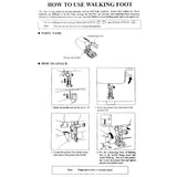 Maxbell Sewing Machine Quilting Presser Foot Walking Foot