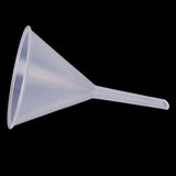 Maxbell 90mm Plastic Transparent Funnel for Kitchen / Laboratory / Garage / Car Liquids