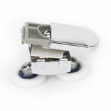 Maxbell 1pair Shower Door Roller Runner Wheel 25mm Wheel Diameter