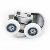 Maxbell 1pair Shower Door Roller Runner Wheel 25mm Wheel Diameter