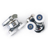 Maxbell 1pair Shower Door Roller Runner Wheel 25mm Wheel Diameter