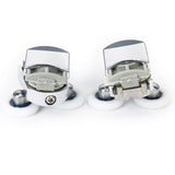 Maxbell 1pair Shower Door Roller Runner Wheel 25mm Wheel Diameter