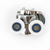 Maxbell 1pair Shower Door Roller Runner Wheel 25mm Wheel Diameter