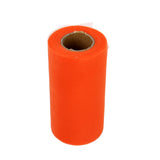 Maxbell 6"x 25yd Tulle Roll Spool Tutu Wedding Bow Fabric Banquet Decor - Orange