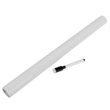 Maxbell 17.7 x 78.7Inch Whiteboard White Board Wall Sticker with 1pcs Free Pen