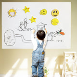 Maxbell 17.7 x 78.7Inch Whiteboard White Board Wall Sticker with 1pcs Free Pen