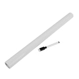 Maxbell 17.7 x 78.7Inch Whiteboard White Board Wall Sticker with 1pcs Free Pen