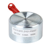 Maxbell DC 12V Electric Lifting Magnet Solenoid Electromagnet Lift Holding 50mm