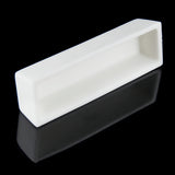 Maxbell 100x30x20mm Alumina Ceramic Corundum Crucible Boat Sample Holder for Tube Muffle Furnaces