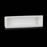 Maxbell 100x30x20mm Alumina Ceramic Corundum Crucible Boat Sample Holder for Tube Muffle Furnaces