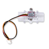 Maxbell Transparent Water Flow Sensor Flowmeter Hall Flow Sensor Water control 1-30L/min