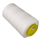 Maxbell Spool of Cotton Sewing Thread for Sewing Machine 40S/2 Unbleached White