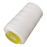 Maxbell Spool of Cotton Sewing Thread for Sewing Machine 40S/2 Unbleached White