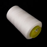 Maxbell Spool of Cotton Sewing Thread for Sewing Machine 40S/2 Unbleached White
