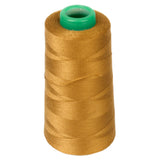 Maxbell Spool of Polyester Jeans Sewing Thread for Sewing Machine 20S/2 Gold