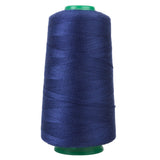 Maxbell Spool of Polyester Jeans Sewing Thread for Sewing Machine 20S/2 Navy Blue