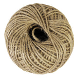 Maxbell 3-Ply Twisted Burlap String Natural Ribbon Jute Twine Rope Gift Wrap 80M