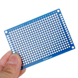 Maxbell 10pcs Double Side Prototype PCB Panel Tinned General Universal Hole Breadboard 5cm x 7cm