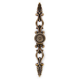 Maxbell Traditional Antique Brass Cupboard Cabinet Drawer Door Pull Handle 175mm