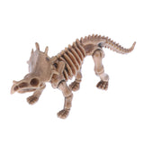 Maxbell Novelty Assorted Dinosaur Fossil Skeleton Figures 12pcs