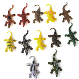 Maxbell Plastic Crocodile Model Kids Trick Toy 12pcs Multi-color