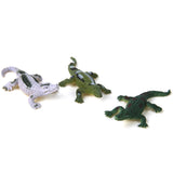 Maxbell Plastic Crocodile Model Kids Trick Toy 12pcs Multi-color