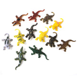 Maxbell Plastic Crocodile Model Kids Trick Toy 12pcs Multi-color