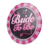 Maxbell Hen's Party Bride To Be Badge Set 8Pcs