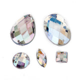 Maxbell Crystal Sewing Button Decoration DIY Crafts Mixed Styles 50pcs