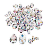 Maxbell Crystal Sewing Button Decoration DIY Crafts Mixed Styles 50pcs