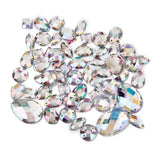 Maxbell Crystal Sewing Button Decoration DIY Crafts Mixed Styles 50pcs