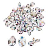 Maxbell Crystal Sewing Button Decoration DIY Crafts Mixed Styles 50pcs