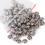 Maxbell Alloy Beads DIY Craft 100pcs Tibetan Silver