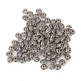 Maxbell Alloy Beads DIY Craft 100pcs Tibetan Silver
