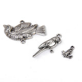 Maxbell Birds Alloy Pendant Charm Mixed Style 50pcs
