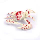 Maxbell Plastic PVC Crab Model Kids Toy 8pcs Multi-color