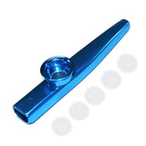 Maxbell Aluminium Alloy Kazoo with Diaphragm Blue