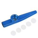Maxbell Aluminium Alloy Kazoo with Diaphragm Blue