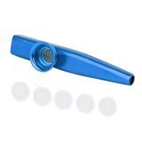 Maxbell Aluminium Alloy Kazoo with Diaphragm Blue