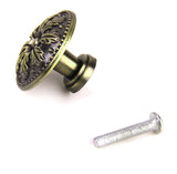 Maxbell 1 x Classical Round Cabinet Drawer Door Pull Handle Knob Antique Bronze