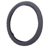 Maxbell Soft Breathable Faux Leather with Hole Steering Wheel Cover Wheelskins Grey